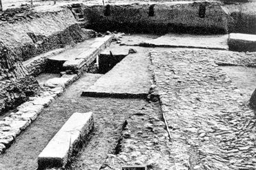 Area Coperativa Uranio in corso di scavo