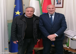 L'avv. Sulla e il sindaco Voce