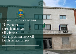 Revoca ordinanza sindacale