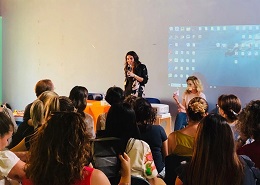 Un momento dell'incontro