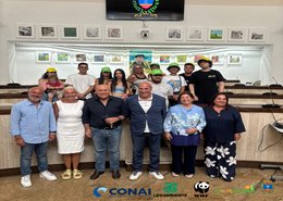 Un momento della conferenza stampa