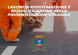 Lavori di riqualificazione stradale