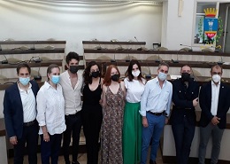 Un momento della conferenza stampa