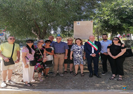 Un momento della cerimonia