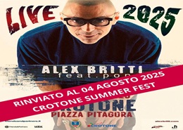 Rinviato il concerto al 4 agosto