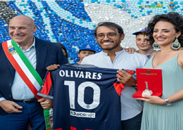 Un momento dell'inaugurazione