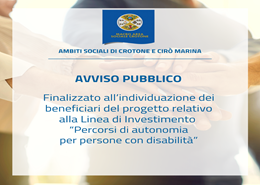 Ambiti Sociali di Crotone e Cirò Marina