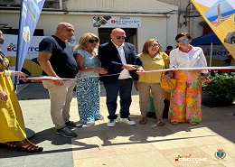 Un momento dell'inaugurazione