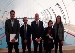 Un momento della conferenza stampa