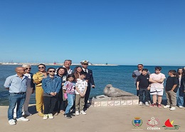 Un momento dell'inaugurazione