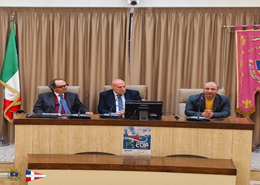 Un momento della conferenza stampa