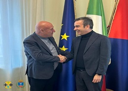 Il sindaco Voce e il presidente Occhiuto