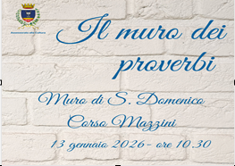 La locandina dell'iniziativa