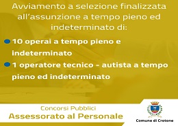 Assessorato al Personale
