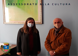 L'assessore Via e il maestro Pagos