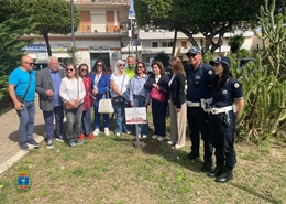 Un momento dell'installazione