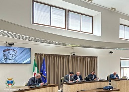 Un momento della conferenza stampa