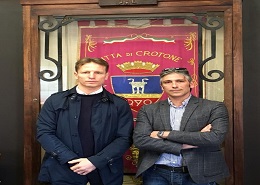 Tobia Loriga e l'assessore Giuseppe Frisenda