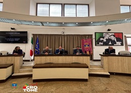 Un momento della conferenza stampa