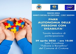 La locandina dell'iniziativa