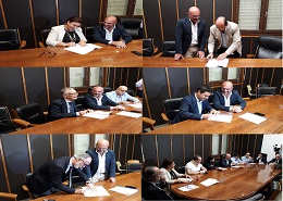 La sottoscrizione dei protocolli di intesa con gli Ordini Professionali