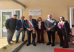 Un momento dell'inaugurazione