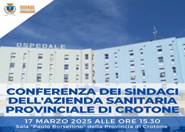 Conferenza dei sindaci Asp