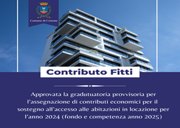 Contributo fitti