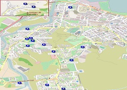 La mappa degli impianti sportivi
