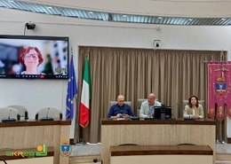 Un momento della conferenza stampa