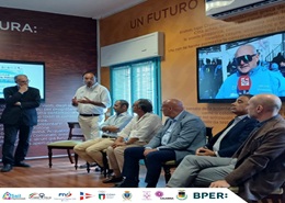 Un momento della conferenza stampa