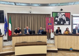 Un momento della conferenza stampa