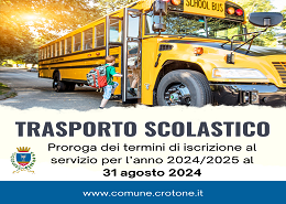 Servizio Trasporto Scolastico