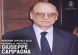 Il maestro Giuseppe Campagna
