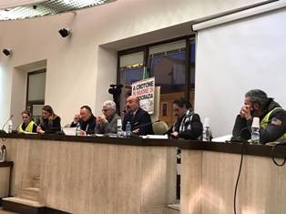 Un momento dell'assemblea