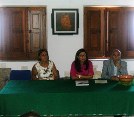 Un momento della conferenza stampa