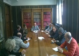 Un momento della riunione