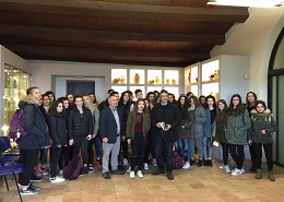 Un momento della visita