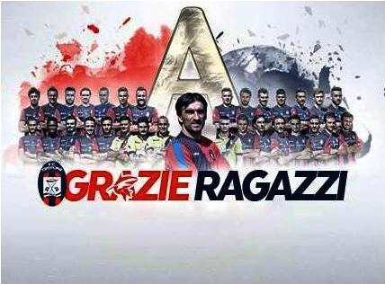 Grazie ragazzi rossoblù