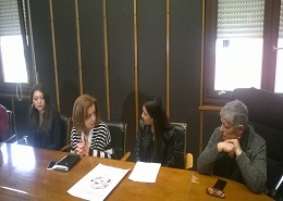 Un momento della conferenza stampa