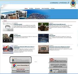 Il sito istituzionale del Comune di Crotone