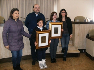 Un momento della premiazione