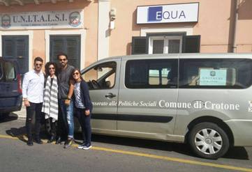 Servizio trasporto scolastico per bambini con gravi disabilità motorie