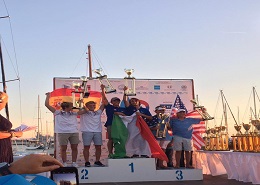 Un momento della premiazione